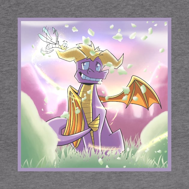 Spyro the dragon! by DaveyDboi